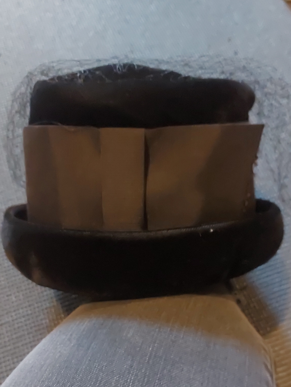 Black Velvet Hat